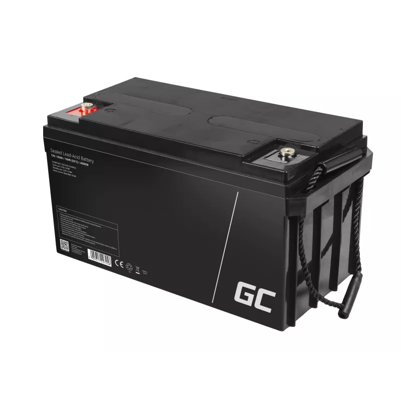 Baterija Green Cell AGM28 pramoninė įkraunama sandarioji švino rūgšties (VRLA) 12 V 65000 mAh, 1 vnt., 20 kg
