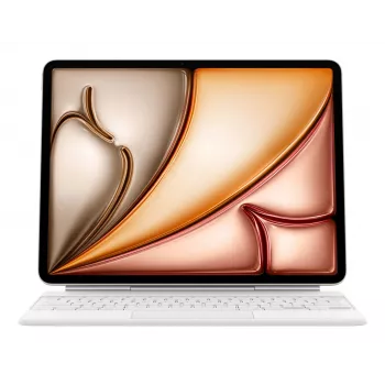 Apple Magic Keyboard su QWERTZ vokišku išdėstymu ir jutikliniu kilimėliu, baltas