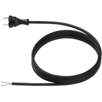 BACHMANN contour maitinimo laidas 5m juodas 248.176 H07RN-F 2x1,5 Plug Type 24G, laisvas 248.176 (248.176)