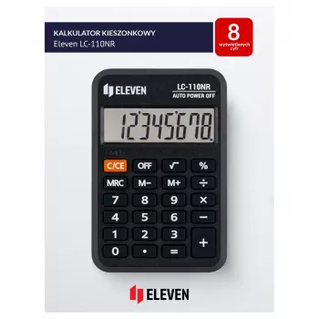 Eleven LC-110NR (EU) kišeninis skaičiuotuvas