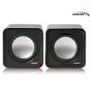 2 krypčių kompiuterio garsiakalbis Audiocore AC870 B — 3 W RMS, maitinimas per USB, 3,5 mm įvestis, 2.0 kanalai