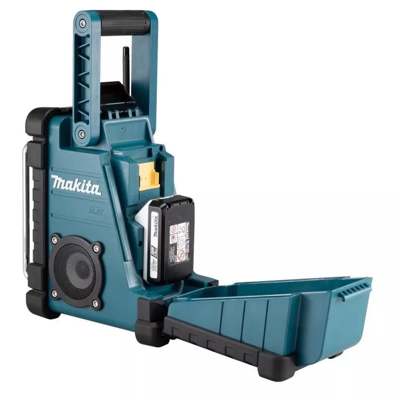 Darbovietės radijas Makita DMR116 skaitmeninis AM FM 3.5W turkio spalvos