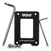 „Thermal Grizzly“ rėmelio atnaujinimo rinkinys TG-CF-I1851-V1, aliuminis, juodas, 71×51×6 mm