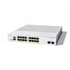 Valdomas jungiklis Cisco Catalyst 1300-16FP-2G 16 prievadų GE Full PoE
