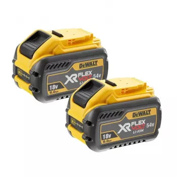 Akumuliatorių rinkinys DeWalt DCB547 18V/54V 9.0Ah ir 3.0Ah, 2 vnt.