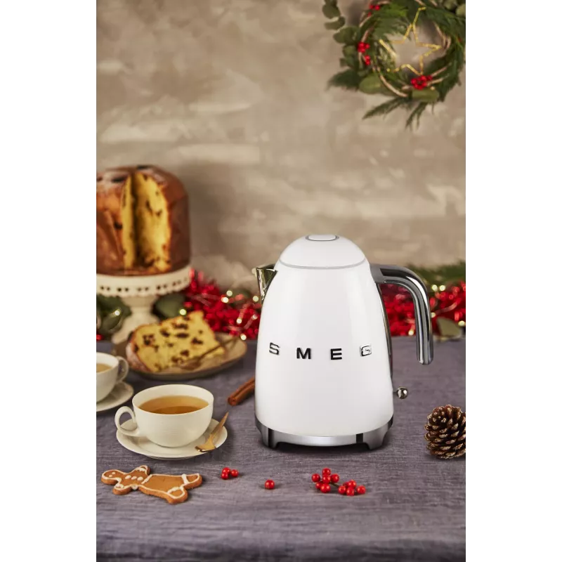 Smeg KLF03WHEU elektrinis virdulys, chromuotas