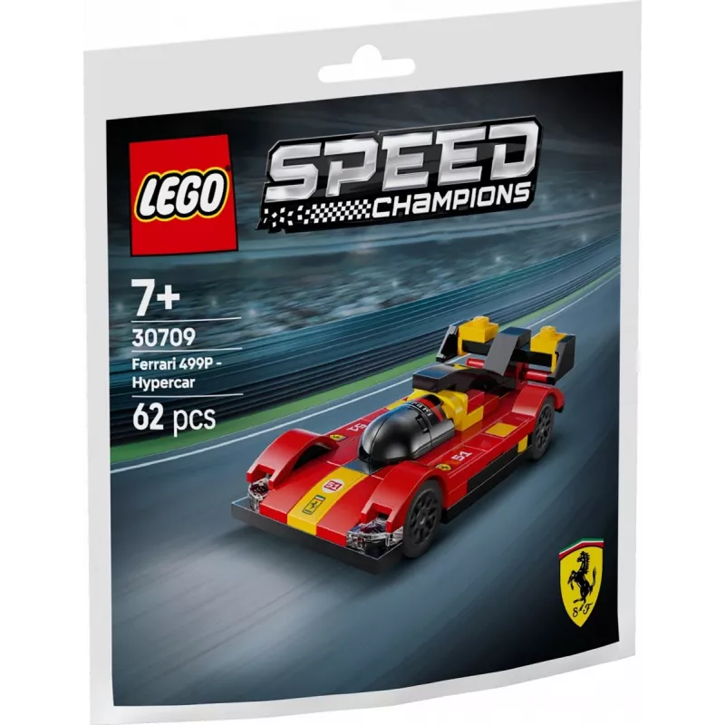LEGO Construktorius Speed Champions Ferrari 499P Super Sportinis Automobilis Polybag 30709