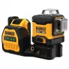 Lazerinis nivelyras DeWalt DCE089D1G18-QW žalias spindulys savaiminis niveliavimas 360° su imtuvo suderinamumu