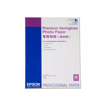 Epson Premium Semigloss fotopopierius, DIN A2, 250 g/m², 25 lapų