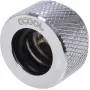 Alphacool HT 13mm HardTube įsukama jungtis G1/4 - raižyta - Chromas (17188)