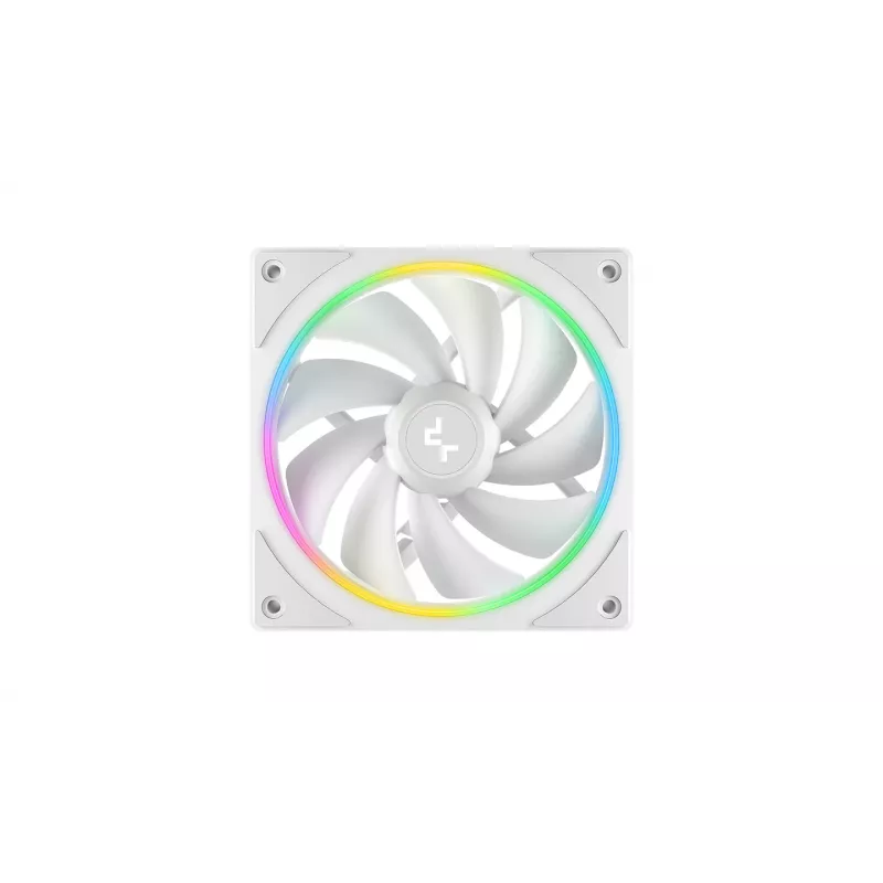 Kompiuterio korpuso ventiliatorius DeepCool FL12 SE WH 12 cm Baltas 3 vnt.