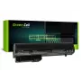 Green Cell baterija nešiojamam kompiuteriui (atitikmuo HP RW556AA, HP HSTNN-C48C) – ličio jonų, 6 elementai, 4400 mAh, juoda – skirta HP 2510p, Business Notebook nc2400, EliteBook 2530p