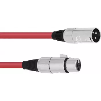 XLR jungiamasis kabelis Omnitronic 30220905 su 1x XLR kištuku ir 1x XLR lizdu
