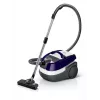 Šlapio ir sauso valymo siurblys Bosch BWD 41740 AquaWash&Clean — 1700 W, 5 L talpa, EPA filtras, teleskopinis vamzdis, 9 m spindulys, violetinė
