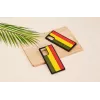 Dėklas Samsung Galaxy Note20 medinis ir polikarbonatinis reggae juodas man and wood