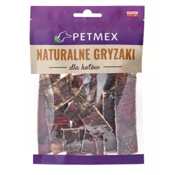 PETMEX Jautienos trachėjos juostelės - skanėstai katėms - 40g