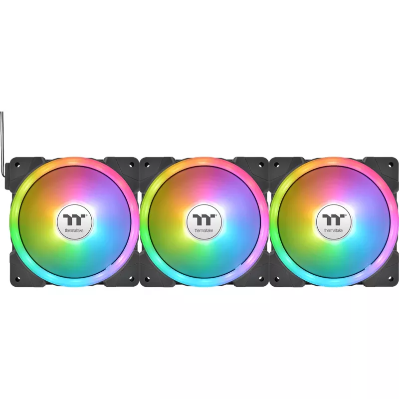 Skysčio aušintuvas CPU THERMALTAKE MAGFloe 420 Black 420mm radiatorius