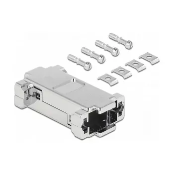DeLOCK 66813 korpusas 2 x D-Sub 9 kontaktų kištukams