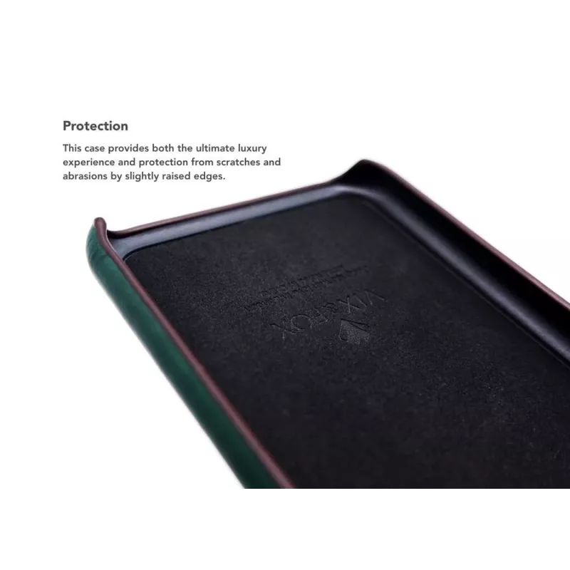 VixFox galinė dėklas Samsung S9 su kortelių kišene, miško žalia