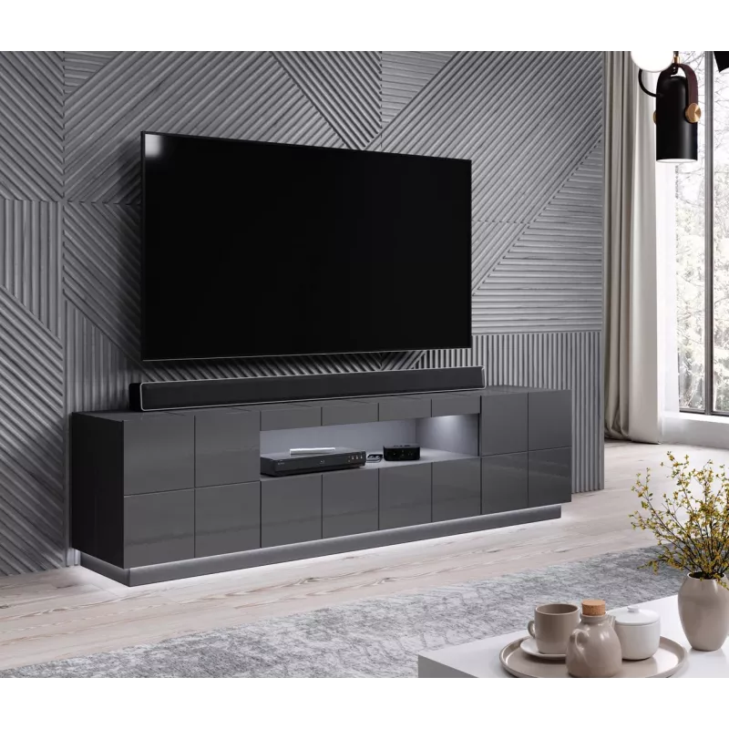 Spintelės RTV LED apšvietimas Cama Meble REJA – paviršinis montavimas, balta šviesa, maitinimas iš tinklo