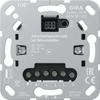 GIRA 541400 S3000 Jal.steuereins. + Nebenst.eing. Įdėklas (541400)