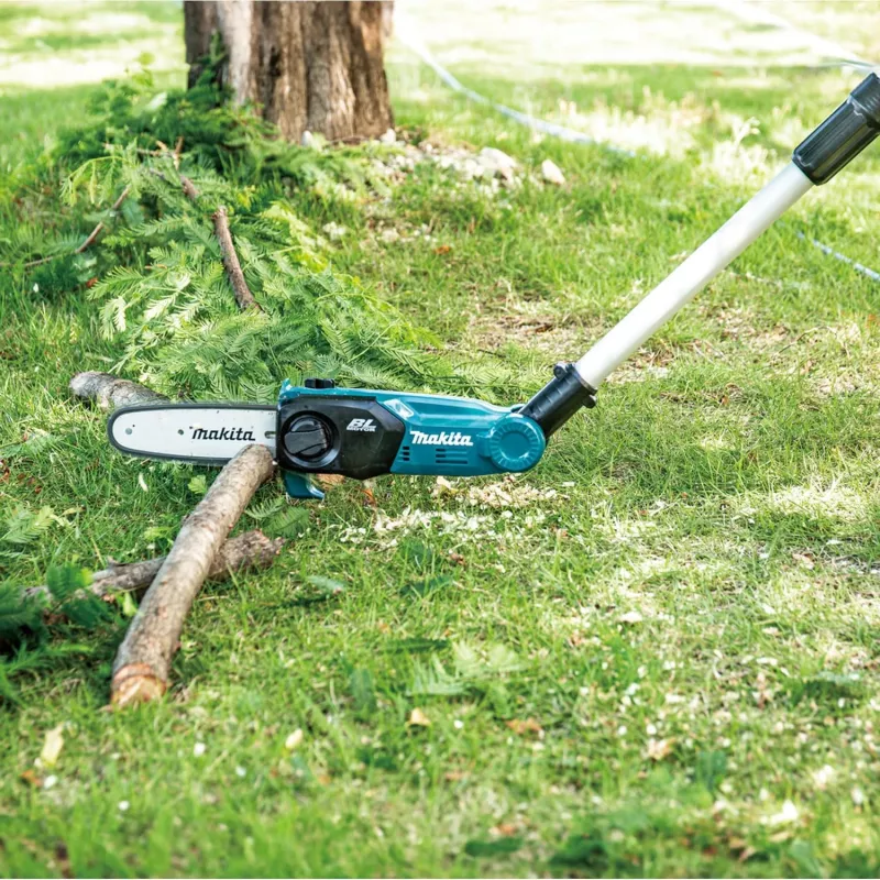 Makita DUA200Z 18V akumuliatorinis belapis pjūklas su teleskopine rankena, 200 mm, be akumuliatoriaus ir įkroviklio