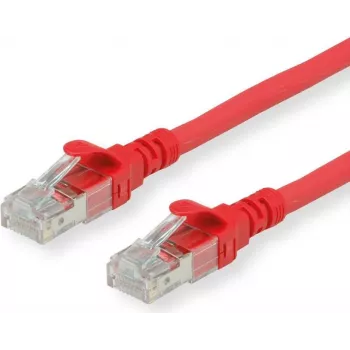 ROLINE Patch-Cable RJ-45 (M) į RJ-45 (M) 30 cm SFTP PiMF CAT 6 Halogen-Free Moulded Stranded Raudona (21.15.2952)