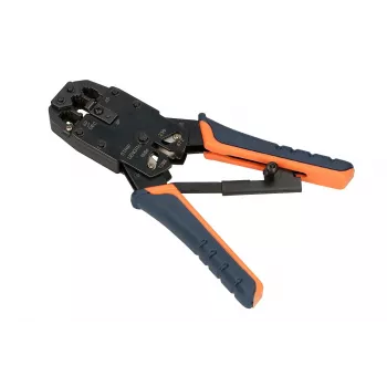 Extralink RJ45 crimpimo įrankis 4P+6P+8P su reketu, 1 vnt.