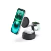 Belaidis įkroviklis Belkin UltraCharge Pro 25W Qi2 3in1 Magnetinis, anglies spalvos