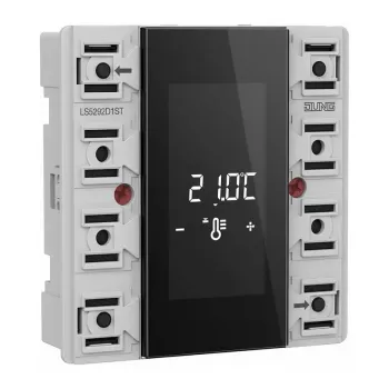 KNX kompaktinis patalpų valdiklis jung LS 5292 D1 ST 2‑kanalis F50