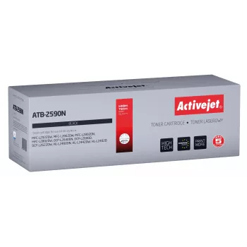 Toner ActiveJet ATB-2590N, suderinamas su Brother TN2590, juodas, 1200 puslapių, vienetinis
