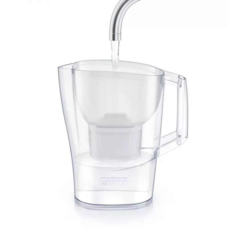 Brita Aluna 2,4 l ąsotis + 2 Maxtra kasetės balta