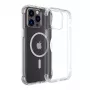 Skaidrus magnetinis dėklas Joyroom JR-14H7, iPhone 14 Plus, magnetinis fiksavimas, skaidrus korpusas