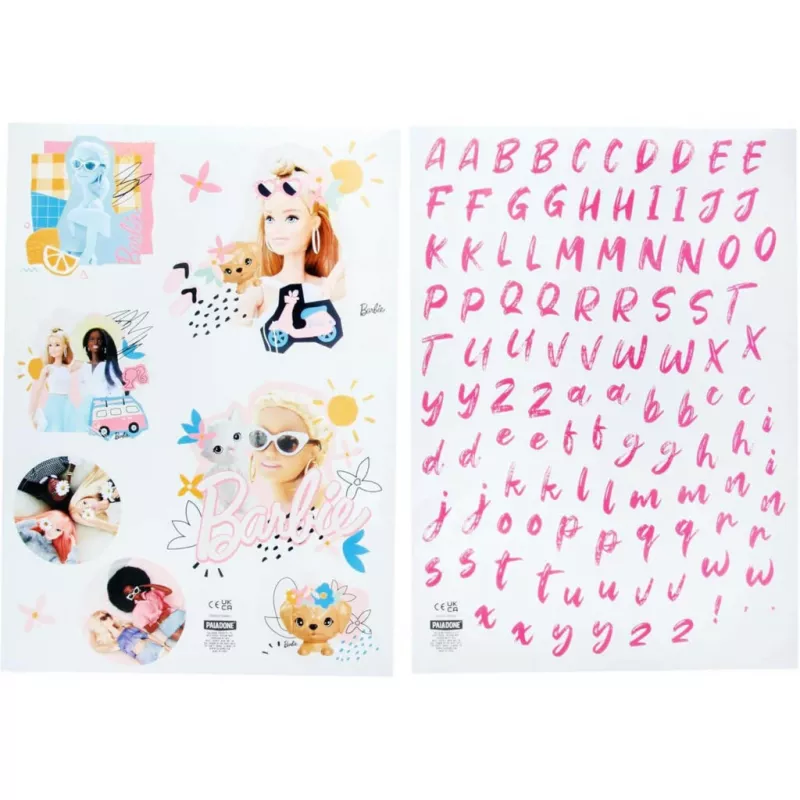 Paladone Barbie Personalizavimo Sieniniai Lipdukai