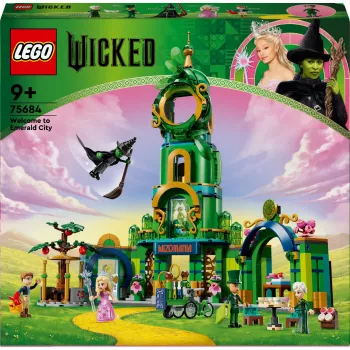 LEGO Bricks Wicked 75684 Sveiki atvykę į Smaragdinį miestą