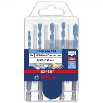 Bosch 2 608 900 585 gręžtuvų rinkinys Gręžimo antgaliai 5 vnt