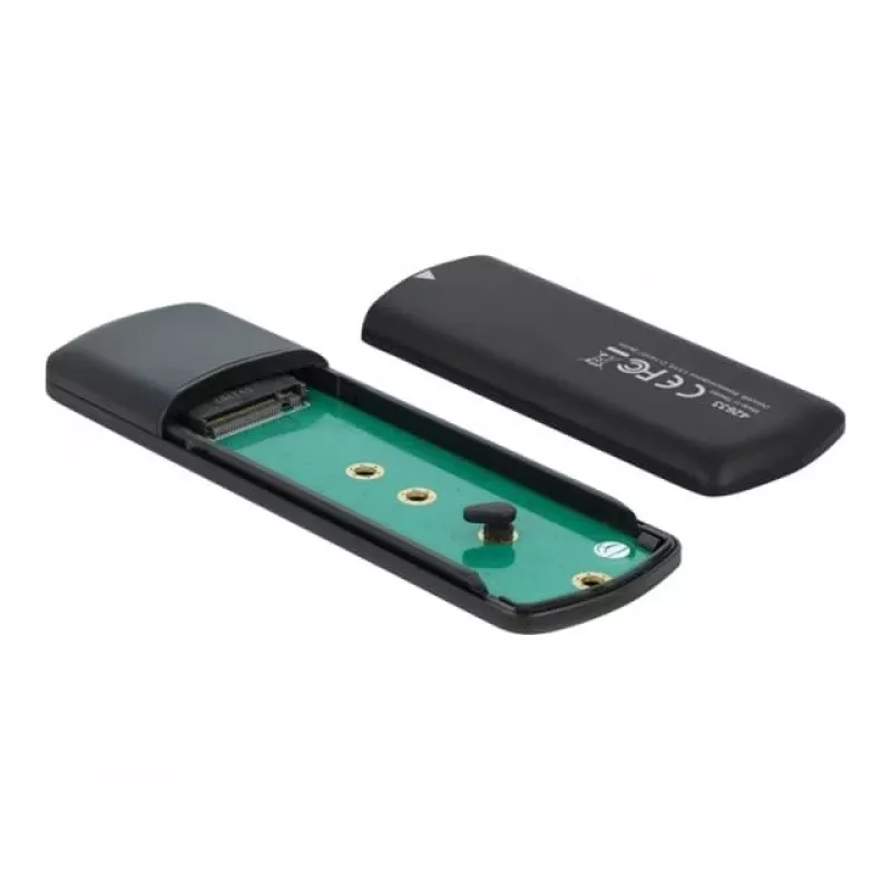 DeLOCK 42633 išorinis SSD dėklas USB Type-C (NVMe/SATA M.2)