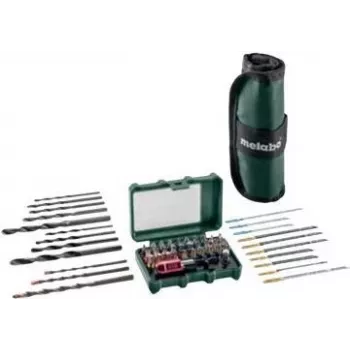 Priedų rinkinys Metabo 691095000 — 55 dalių, gręžimo ir suktuvų priedai
