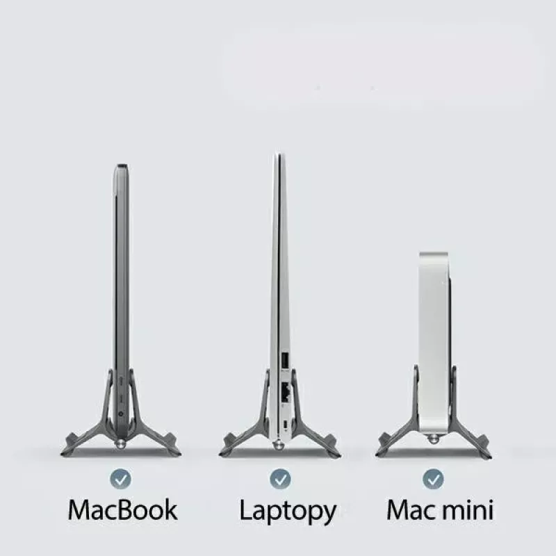 Gravity stovas MacBook pilkai