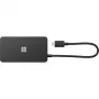 Microsoft USB-C Travel Hub – USB-C dokų stotelė su VGA, HDMI ir 1GbE (161-00002)