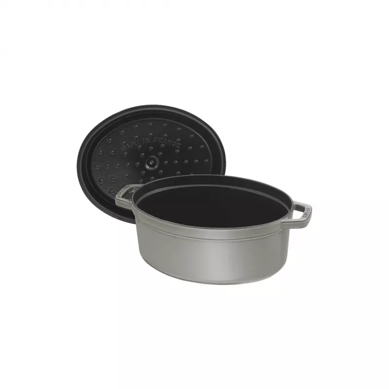 Ketaus troškintuvas Staub La Cocotte 5,5 L ovalus