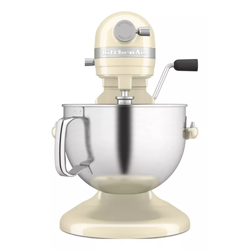 Stacionarus maišytuvas KitchenAid 5KSM60SPXEAC 375 W, kreminis/pilka/nerūdijantis plienas