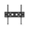 Sieninis monitoriaus laikiklis EDBAK FSM100 32–55 col. ekranams, VESA 75x75–400x400, maks. 15 kg, juodas