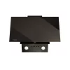 Sieninis kamininis gartraukis MAAN Vertical Glass 60 Black, stiklas/plienas, 595 mm, 135–320 m³/h, elektroninis valdymas