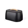 Dėžutė duonai Maestro MR-1675-BLACK, juoda