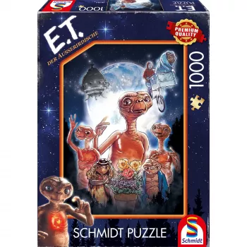Dėlionė E.T. The Alien – ateivio nuotykiai, 1000 dalių