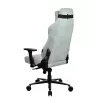 Žaidimų kėdė Arozzi Vernazza SoftFabric Pearl Green – ergonominė sėdynė su minkštu audiniu