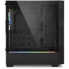 Sharkoon RGB LIT 200 Midi Tower kompiuterio korpusas, juodas