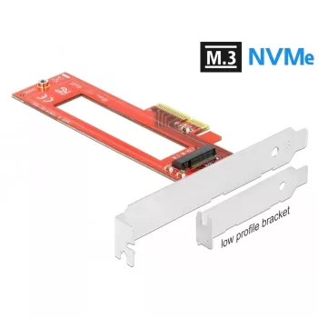 PCIe išplėtimo kortelė DeLOCK 90401 M.3 / NF1 (NGSFF)