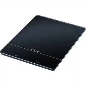 Virtuvinės svarstyklės Beurer KS 34 juodos, max 15,0 kg KS34XL